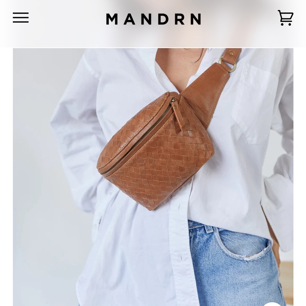 Mandrn Remy Woven Fanny Pack